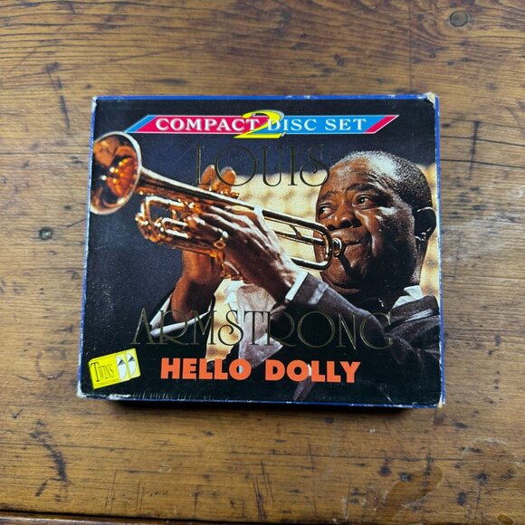 Louis Armstrong "Hello Dolly" Compact Disc Set TESTED - Picture 1 of 2